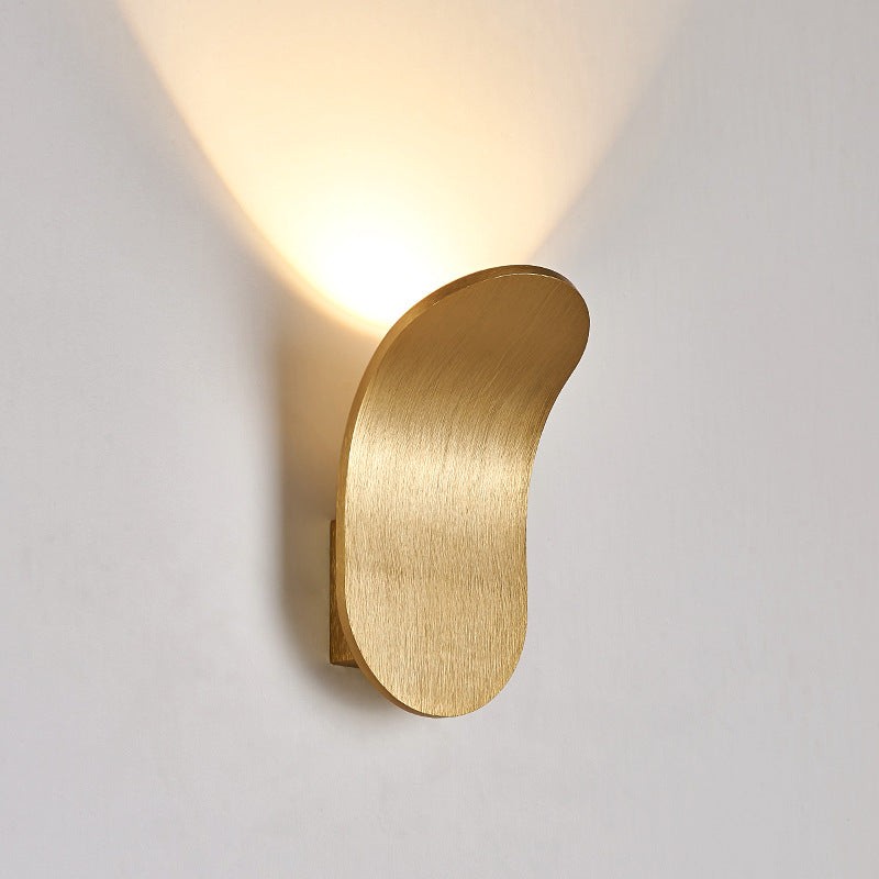 Contemporary Scandinavian Aluminum Arch LED Wall Sconce Lamp M64