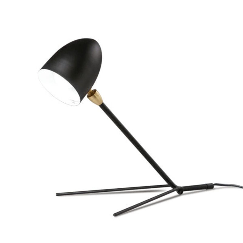 Solavo Tripod Table Lamp - Modern Minimalist Metal Design for Desk