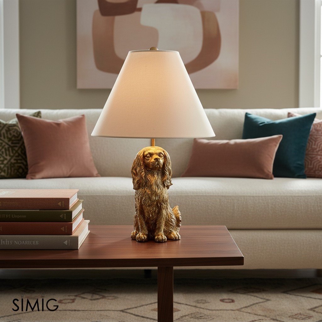 Pawdia Decorative Table Lamp – Cute Animal Design for Bedroom T195
