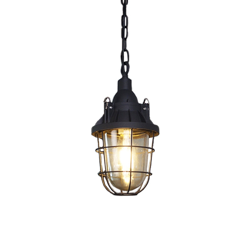 Bulkhead Cage Pendant Light T1853