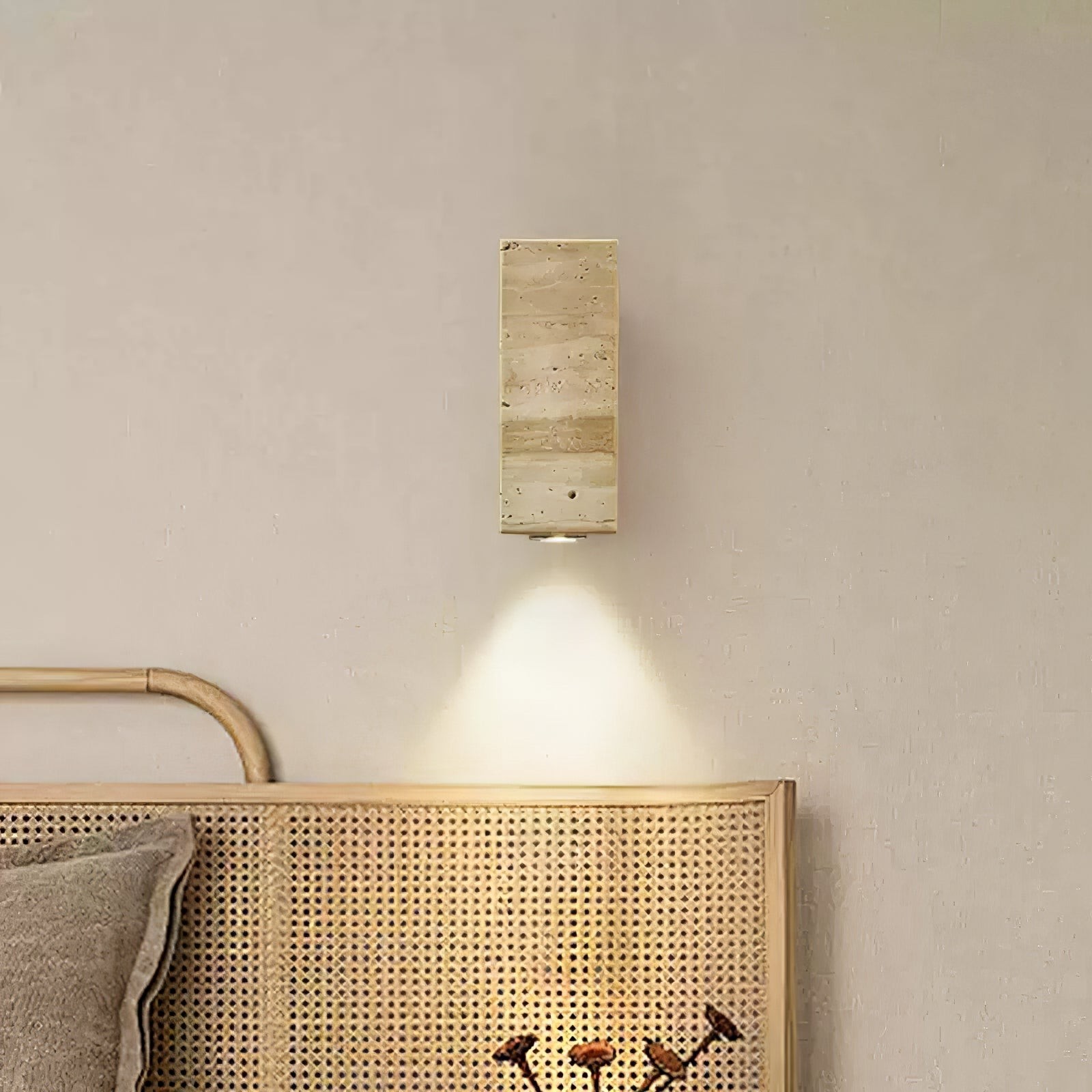 Vintage Marble Travertine Wall Lamp M475