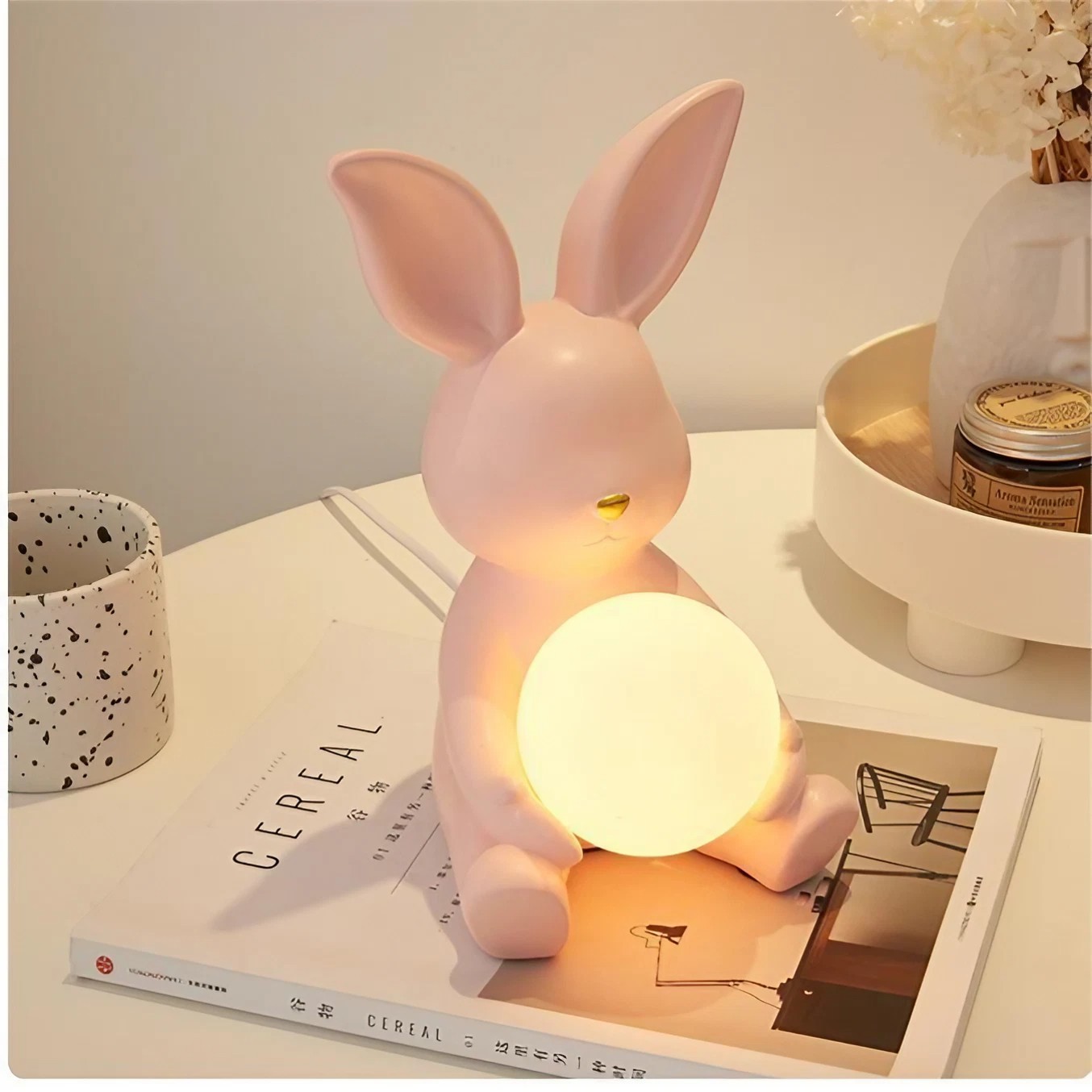Creative Bunny Bedside Night Light S29