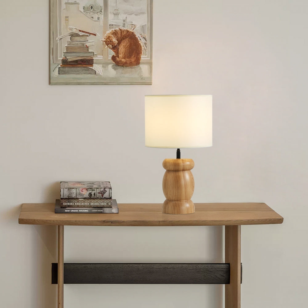 Pebble Wood Table Lamp T1671