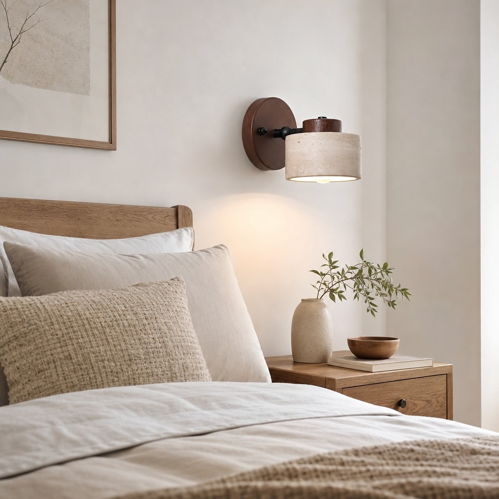 Travira Minimalist Wall Lamp - Soft Ambient Accent Light for Hallway and Living Room T2256