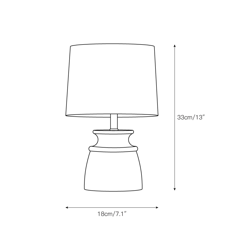 Partone Wood Table Lamp T1740