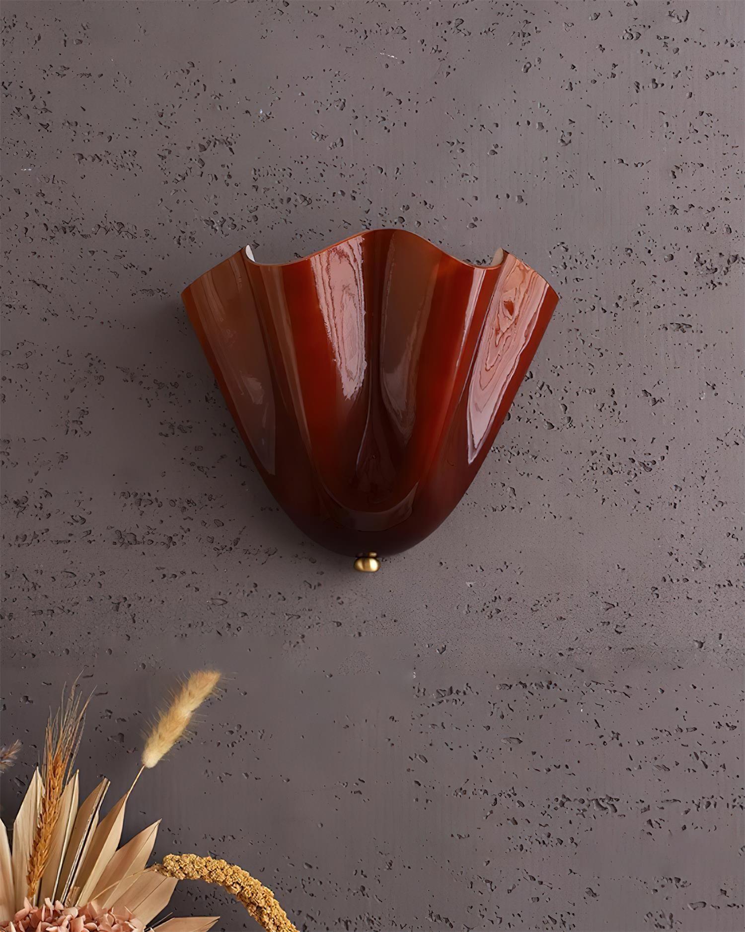 Bellina Modern Glass Wall Sconce - Ambient Lighting for Hallway P075