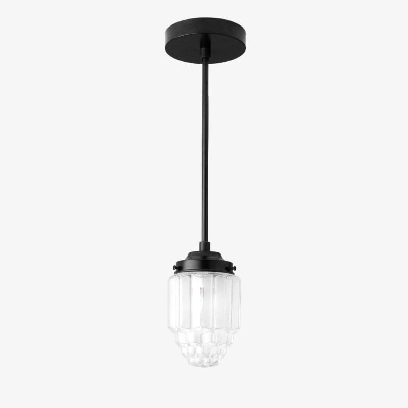 Tierlux Glass Pendant Light - Art Deco Globe Design T347