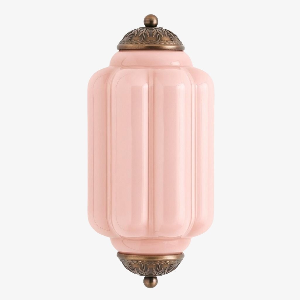 Eloise Elegant Glass Wall Sconce - Vintage Lighting for Bedroom T290