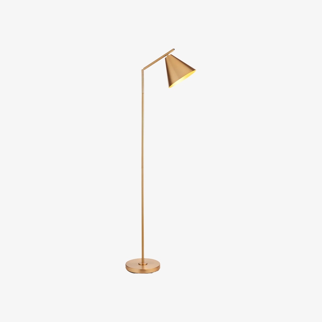 Oricone Modern Floor Task Lamp with Adjustable Arm - Cape Style Reading Light T998
