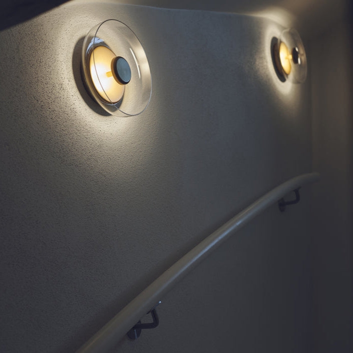 The Shimmering Glow Premium Minimalist Brass Wall Light T2072