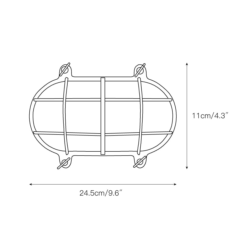 Fremantle Brass Bunker Sconce T1860
