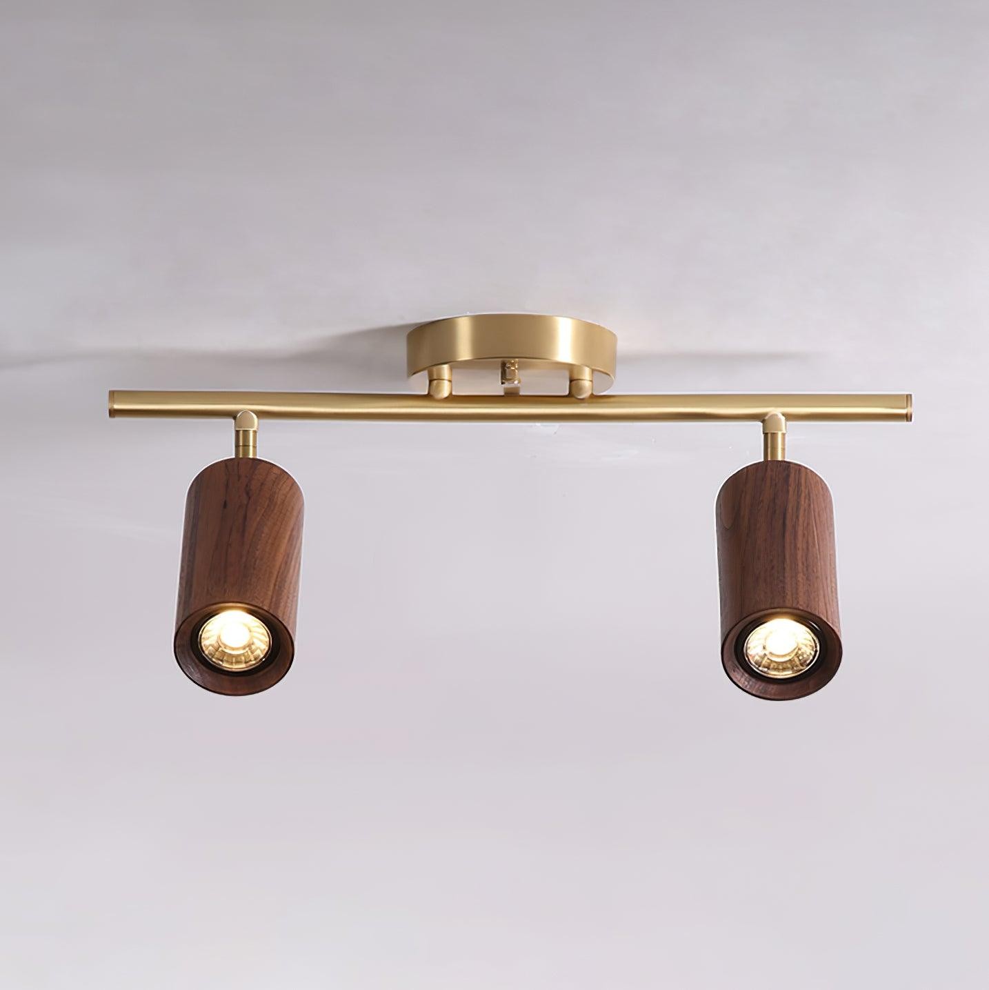 Fashion Wooden Modern Track Lighting M12