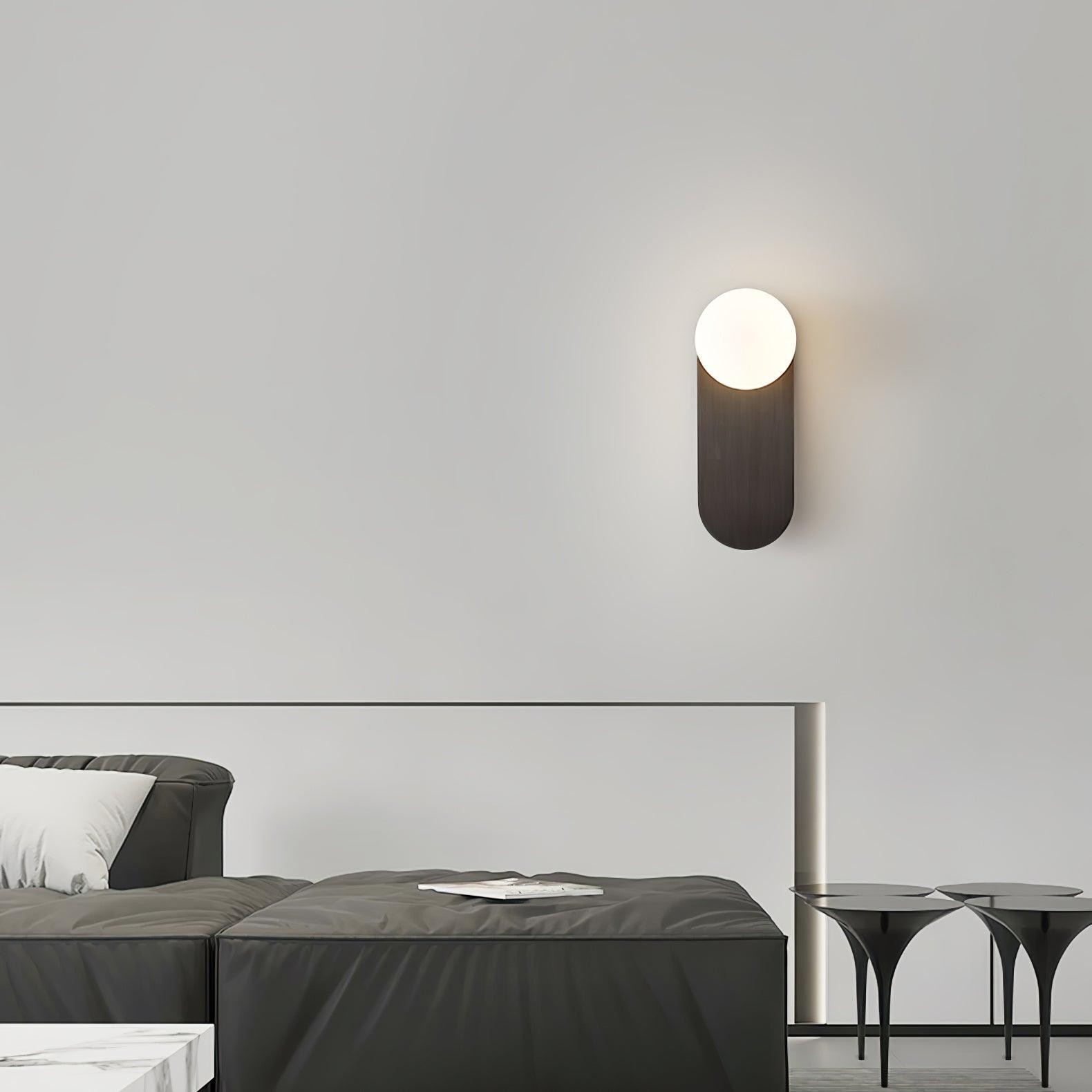 Modern Glass Base Sconce M280