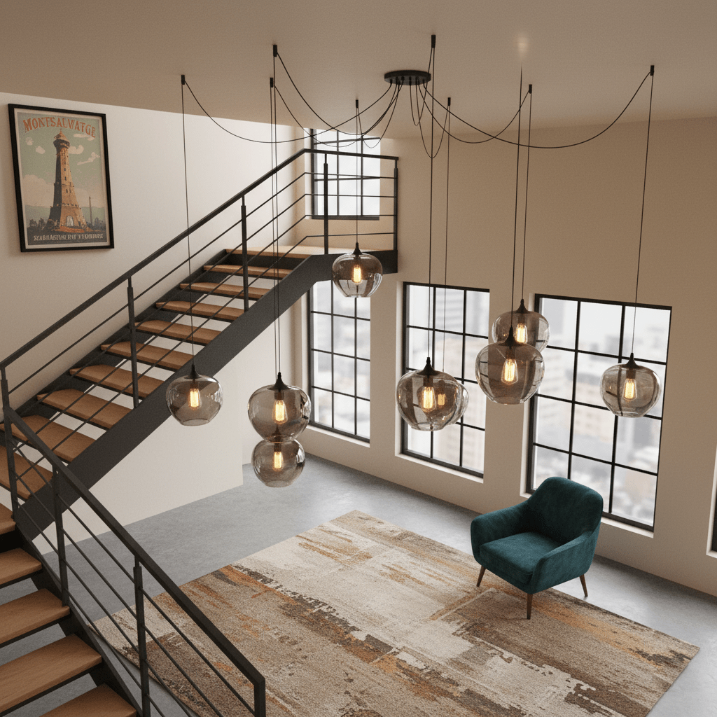 Bottle Pendant Light T1587