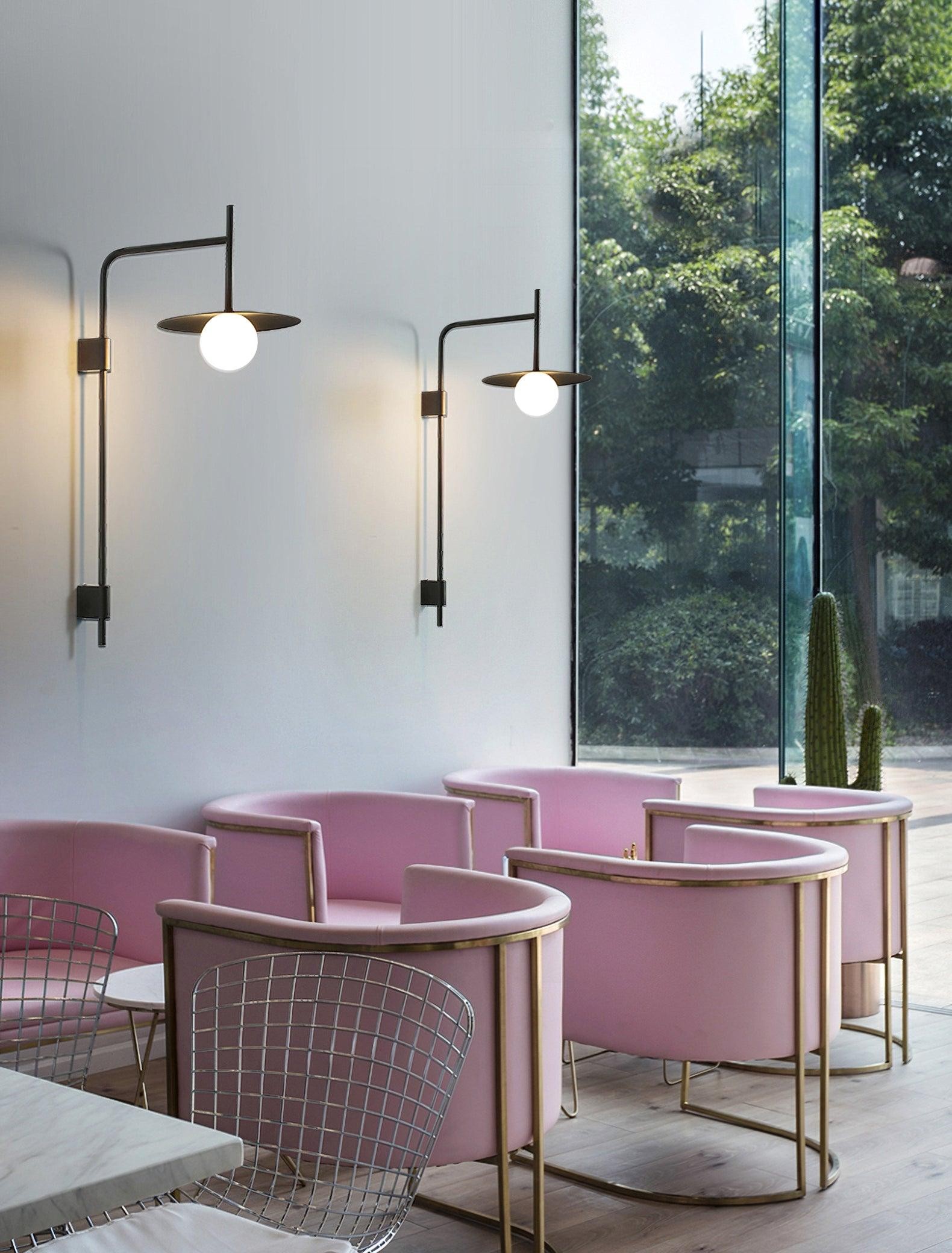 Nordic Swing Arm Wall Lamp for Living Room G26