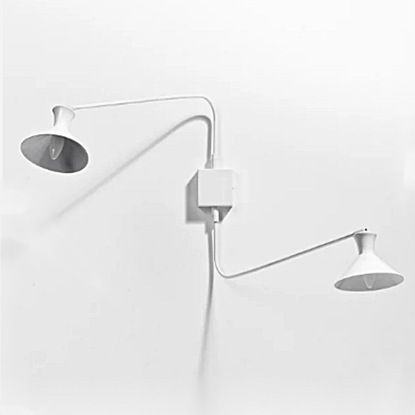 Concise Black Wall Lamp