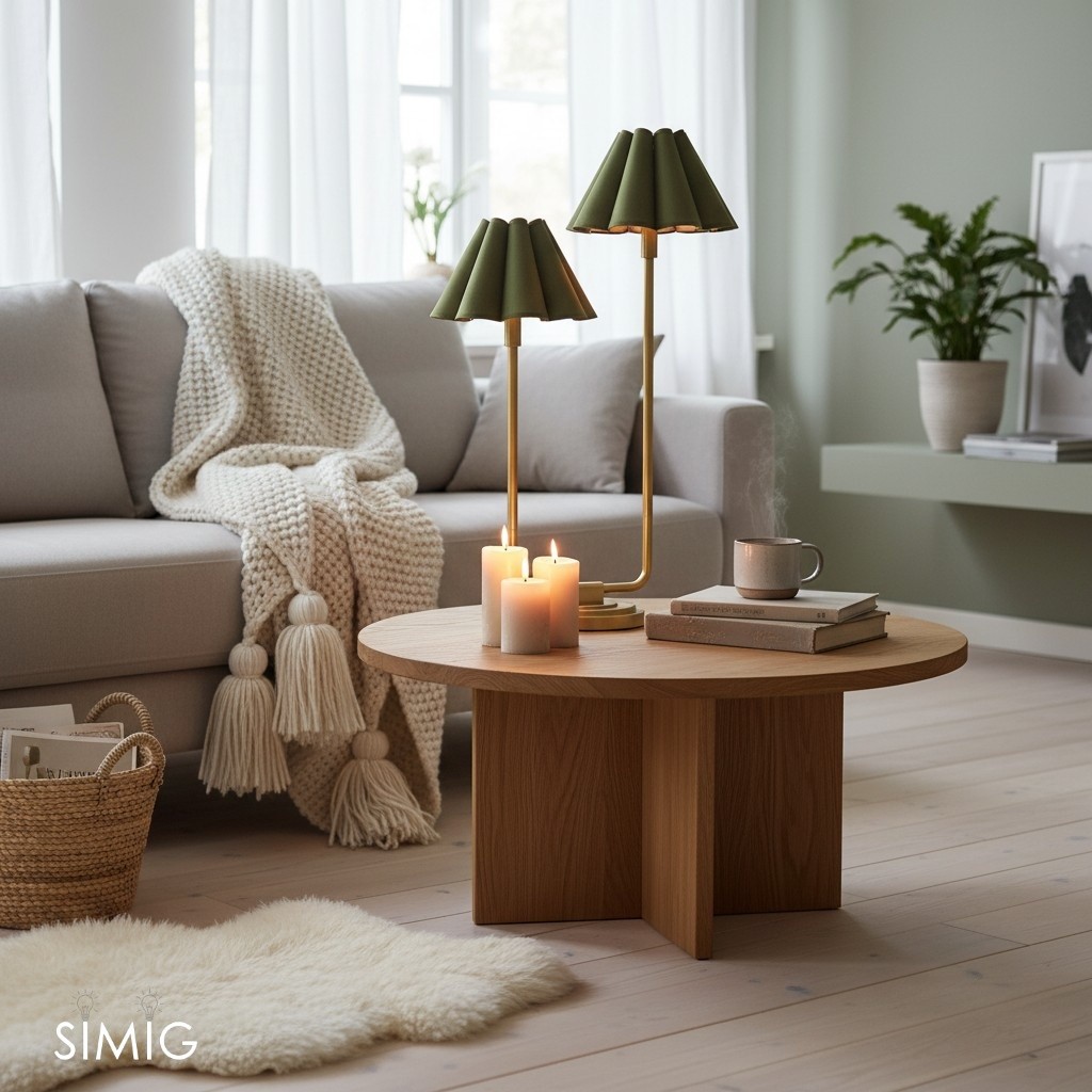 Sleek Minimalist Table Lamp – Modern Design for Living Room & Office T057