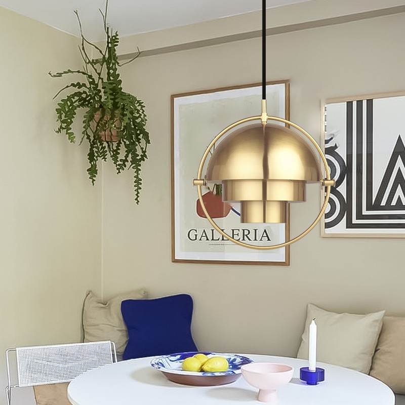 Multiva Pendant Light - Modern Metal Design for Living Room
