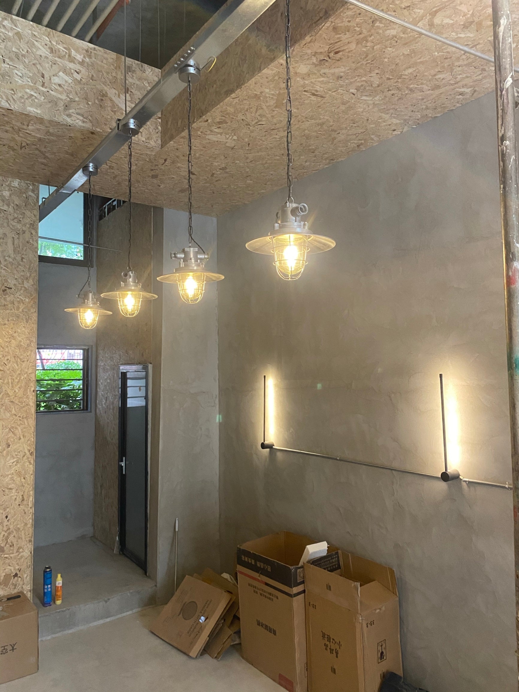Bulkhead Cage Pendant Light T1853