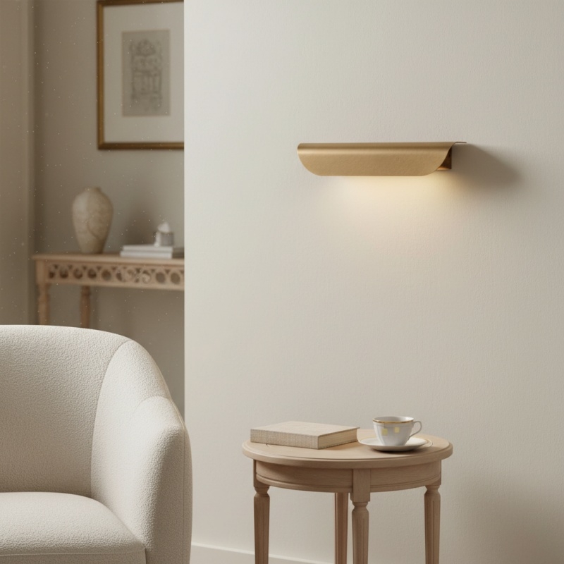 Hidra Modern Metal Wall Sconce - Minimalist Down-Light Sconce for Modern Homes T737