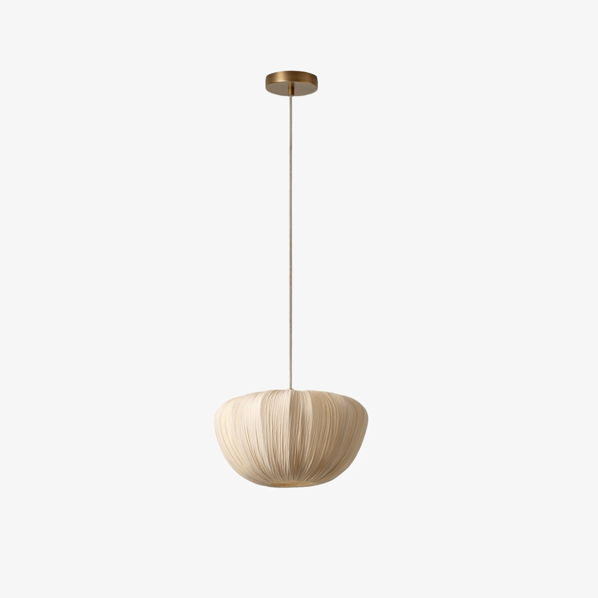 Linbron Soft Linen Shade Pendant - Elegant Light for Living T477