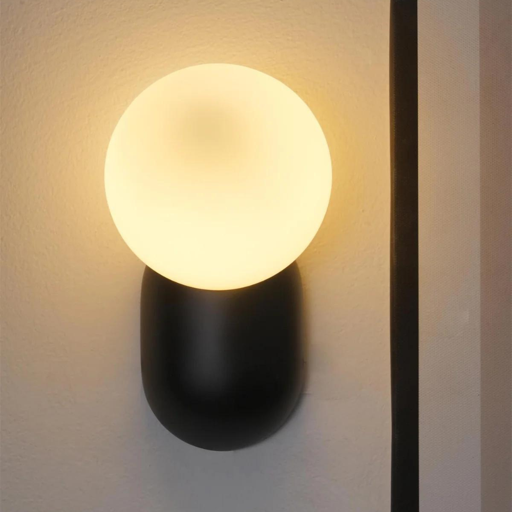 Luma Nordic Glass Orb Wall Light T2008