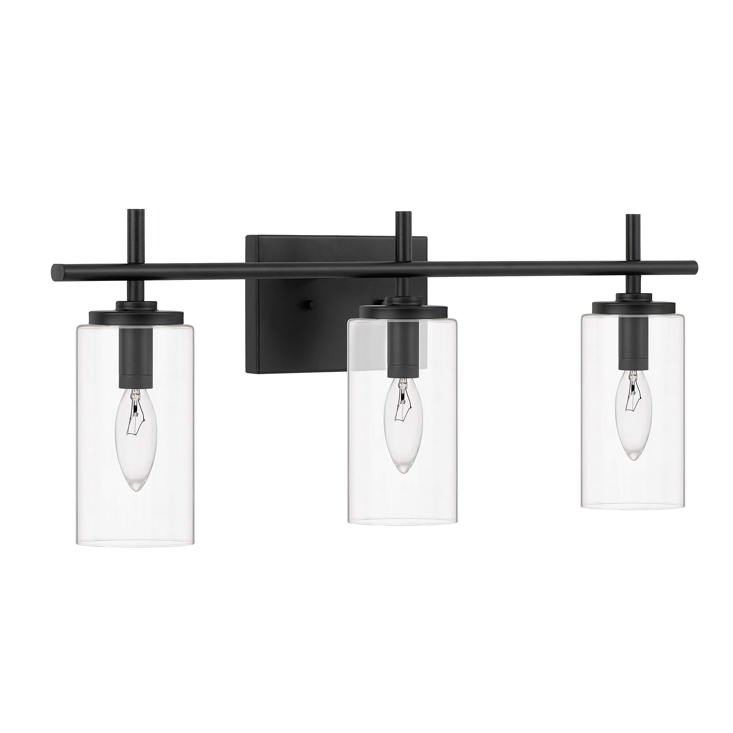 3 Lights Black Bathroom Vanity Light S122