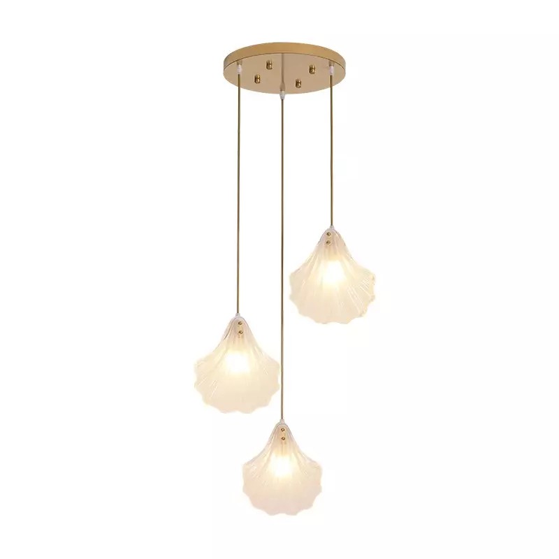 Modern Shell Glass Living Room Lamp S88