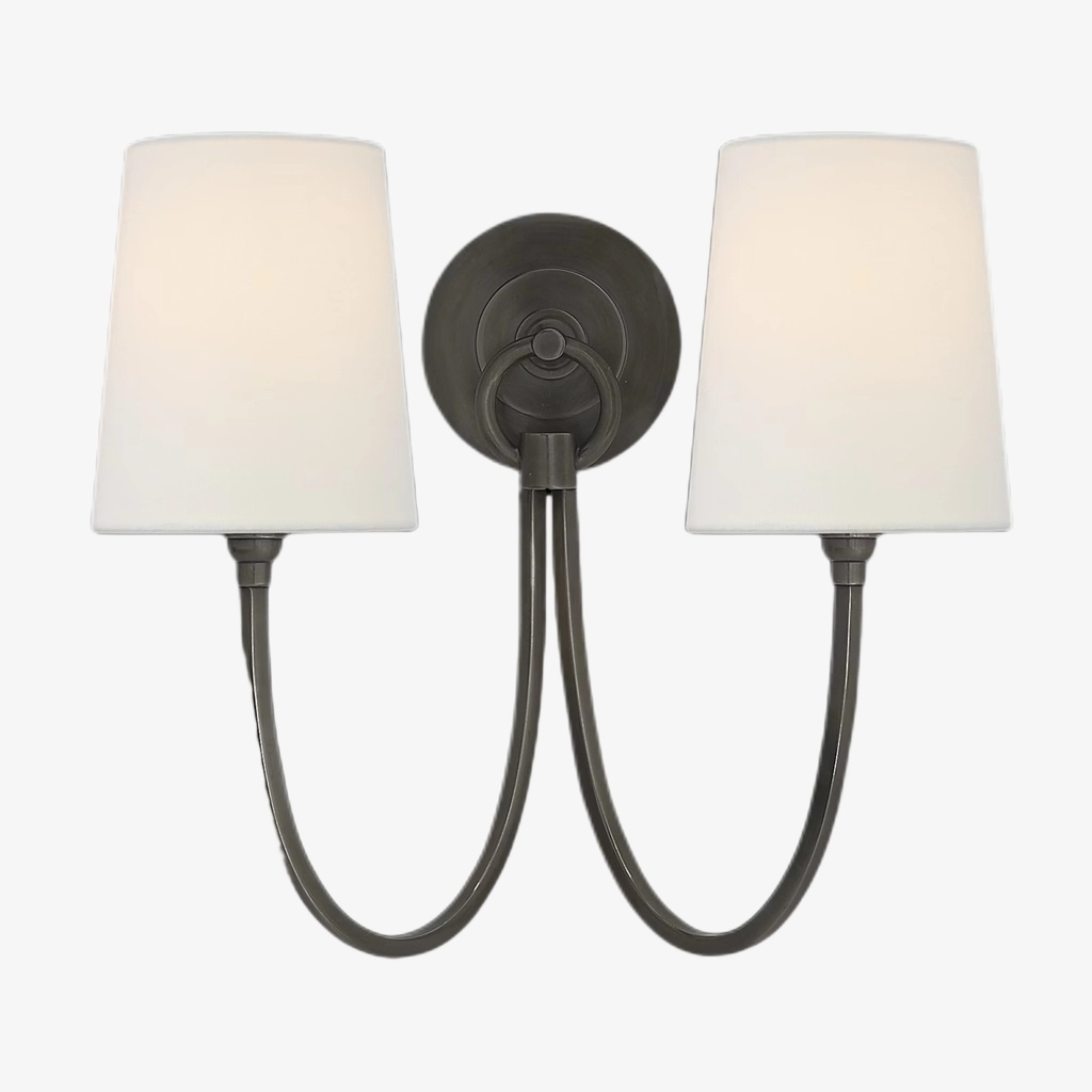 Roven Double Wall Sconce - Classic Style Lighting for Bedroom T657