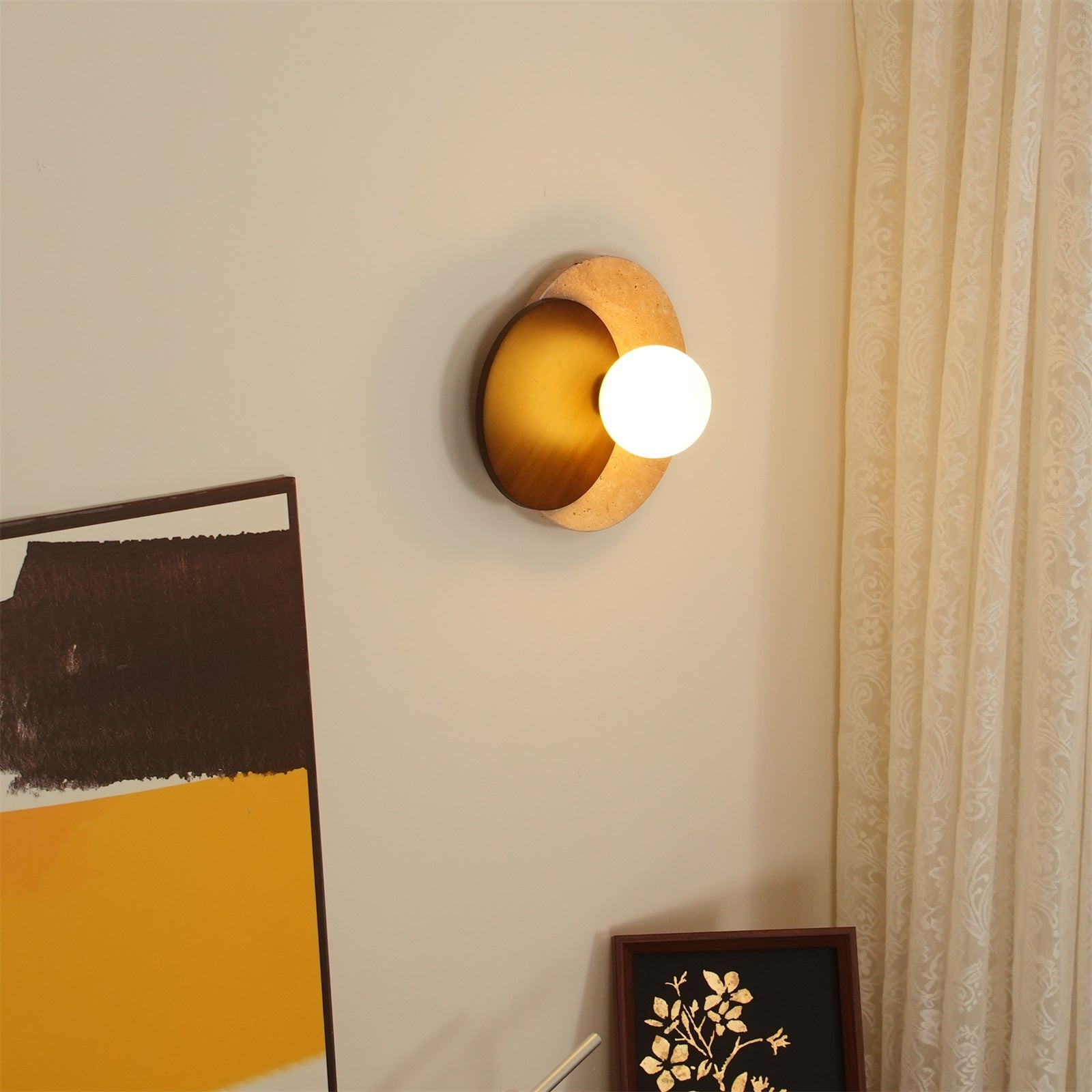 Simple Double Circle Splicing Wall Lamp M125