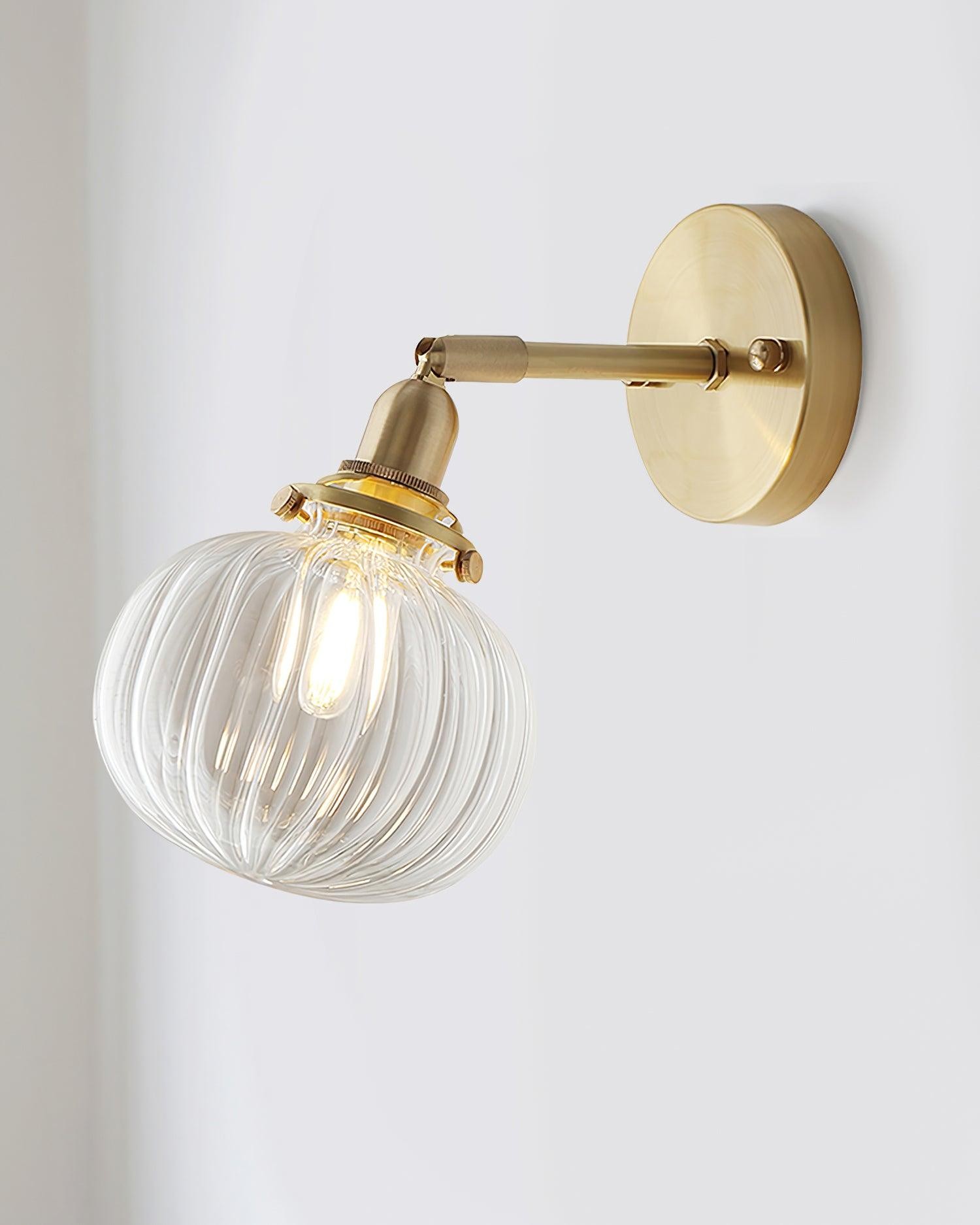Simple Hallway Entrance Pumpkin Pattern Wall Lamp M108