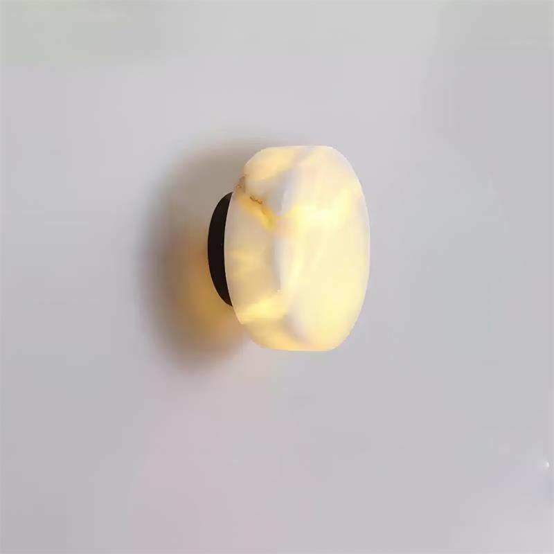Cylindrical Alabaster Wall Lamp T1873