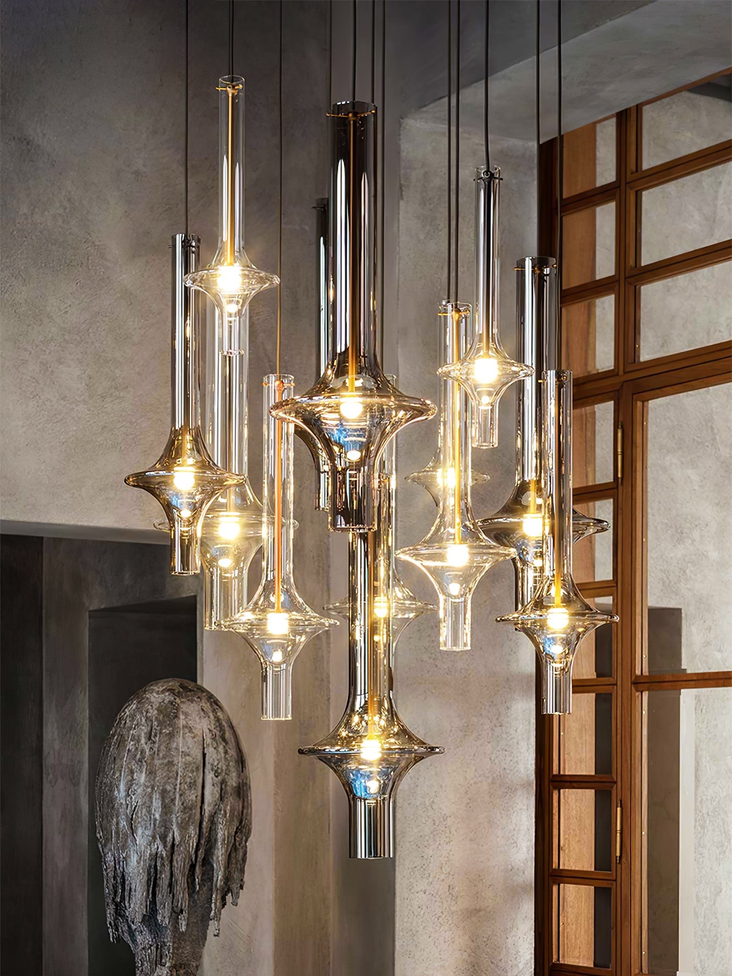 Modern Creative Glass Tube Pendant Lamp M02