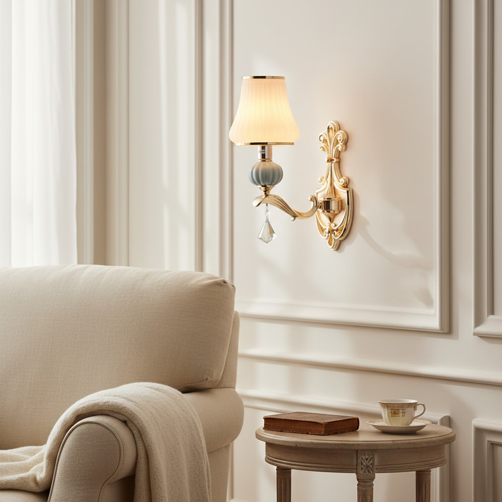 Sylvion Artistic Minimalist Wall Lamp - Sculptural Bedroom and Restaurant Wall Sconce Lighting T1134