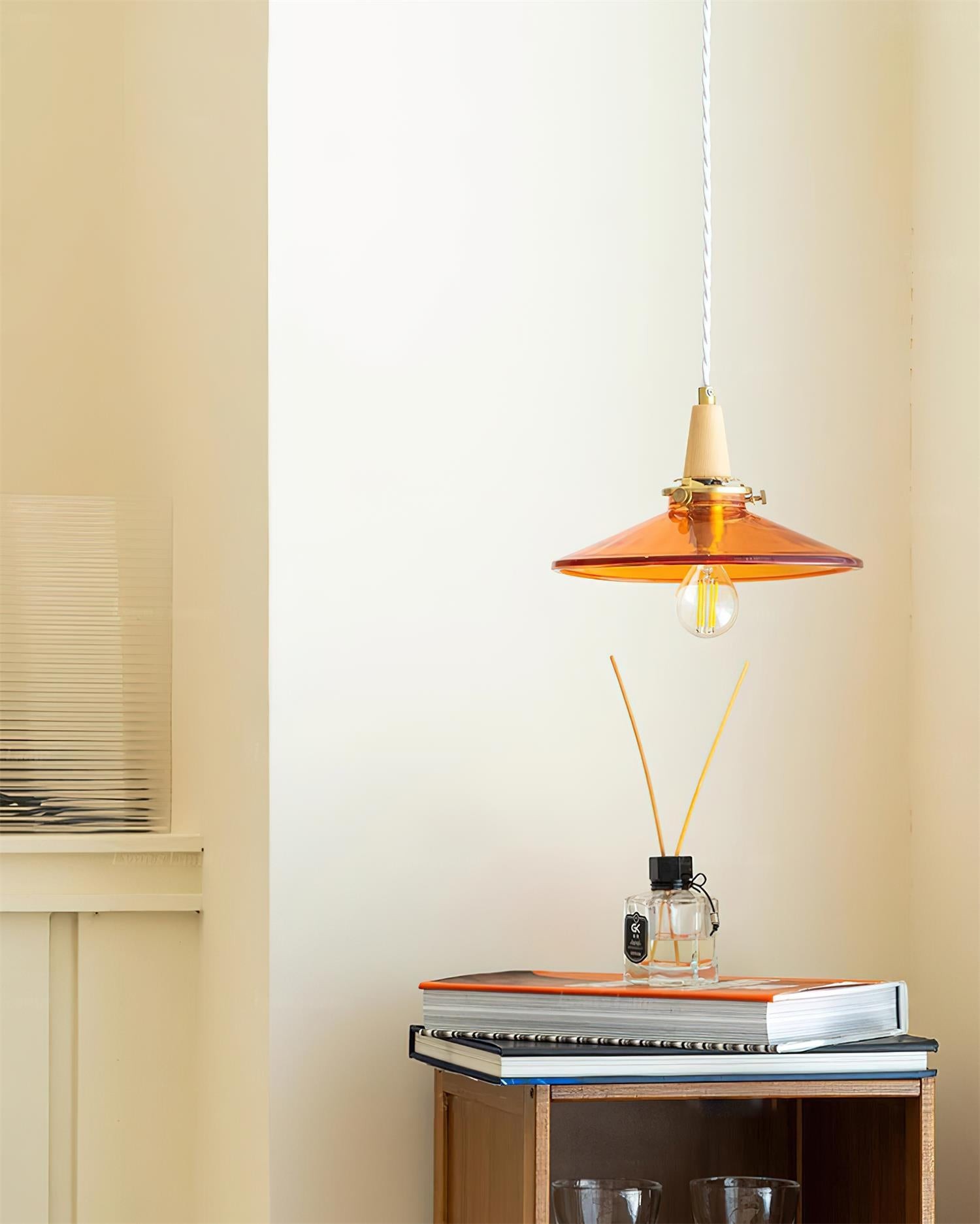 Nordic Brass Glass Pendant Lamp M185