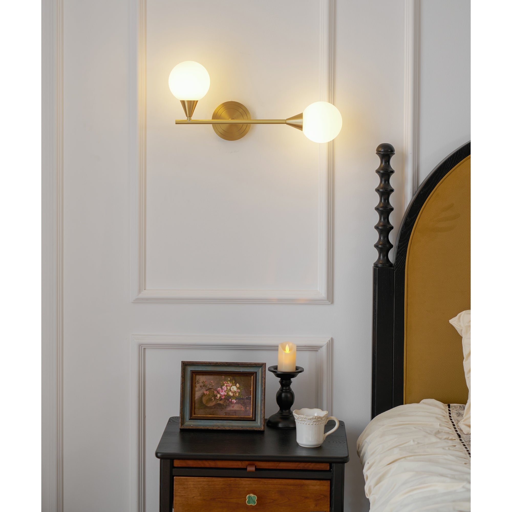 Holten Brass Armed Sconce T1633