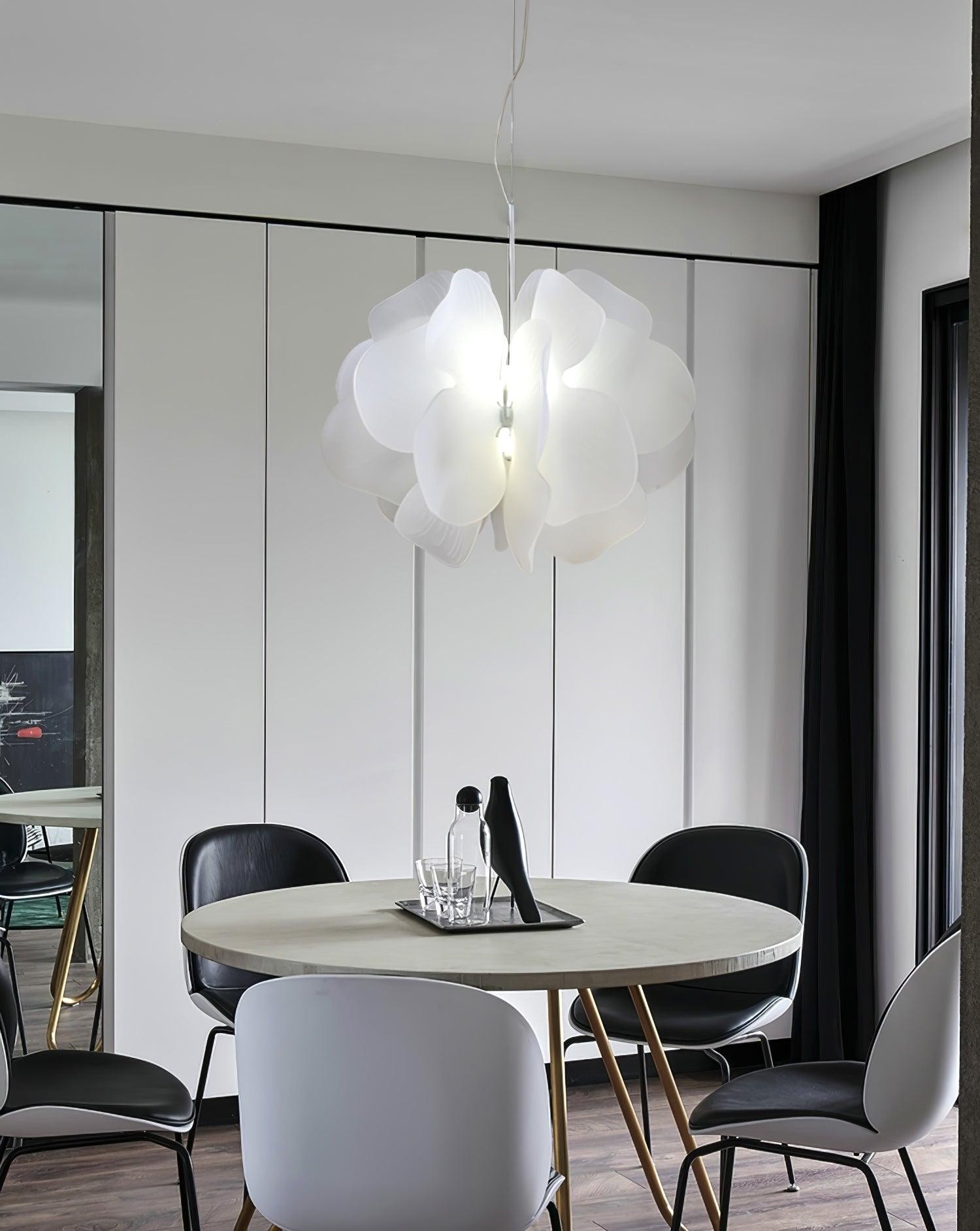 Modern Plastic Flower Design Pendant Lamp M527