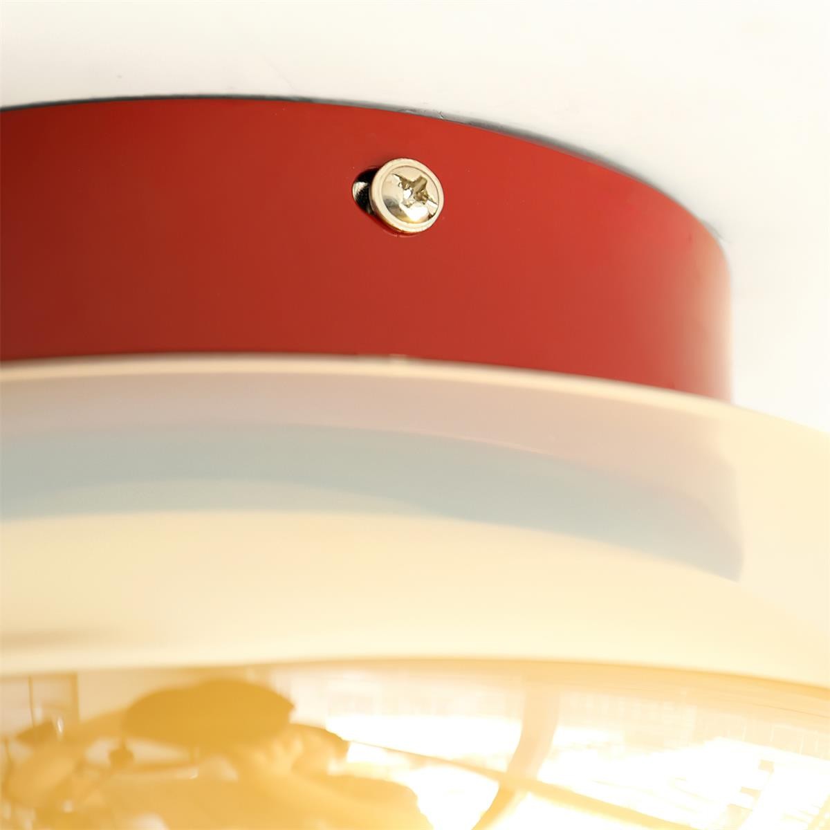 Atmospheric Simple Double Disc Ceiling Light M105