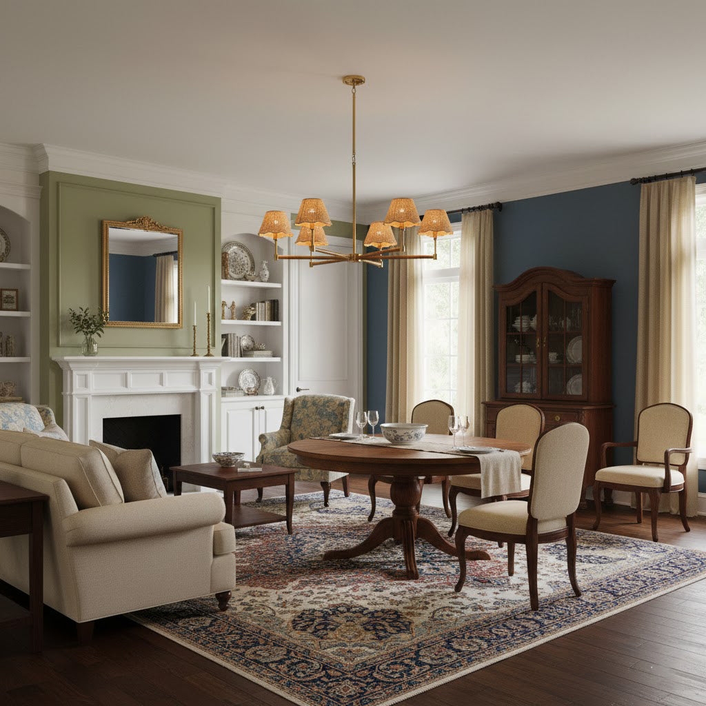 Larkspur Chandelier T1981