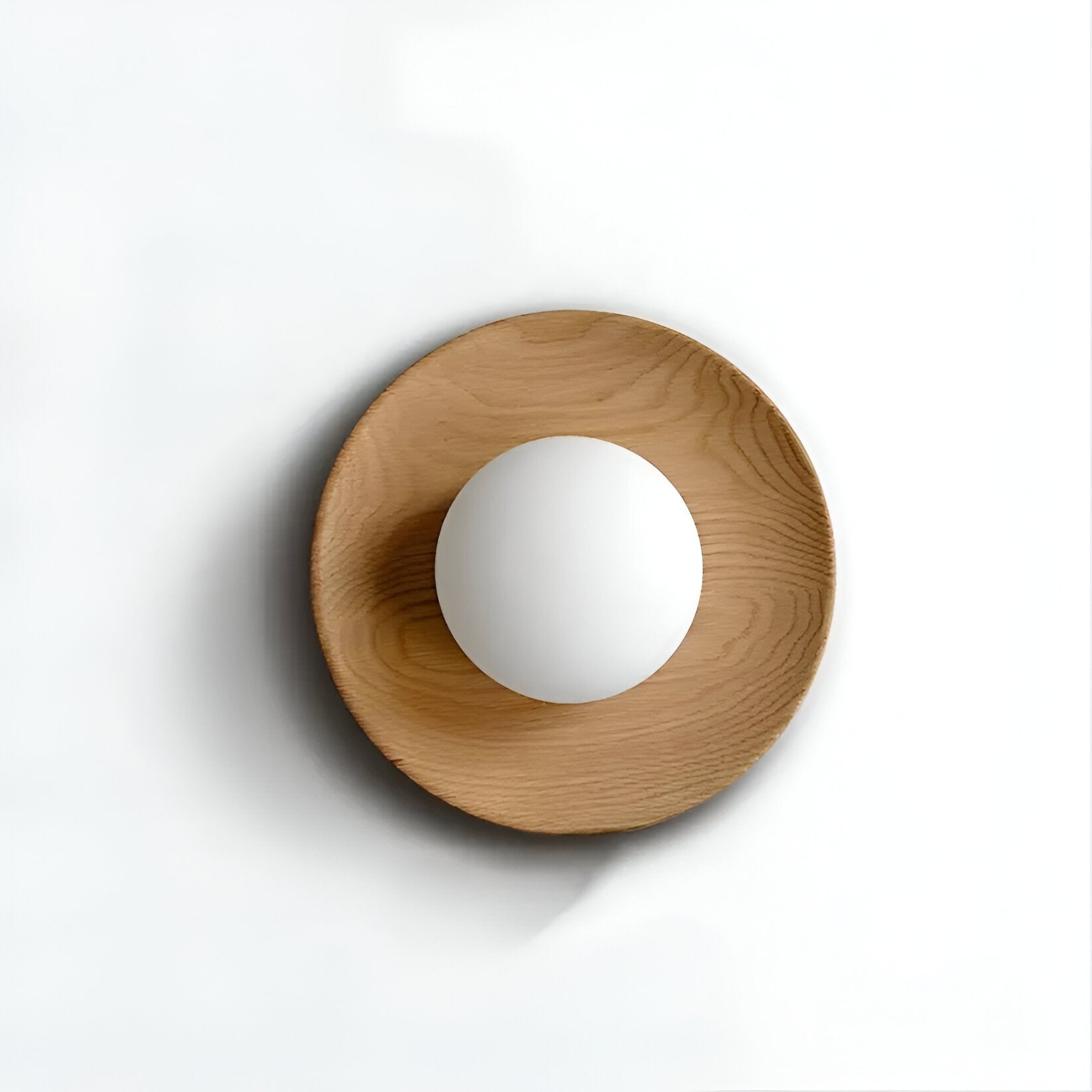 Nordic Minimalist Natural Wood LED Wall Light T2004