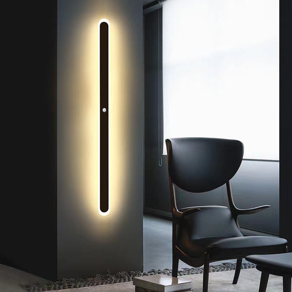 Edge Minimalist Metal Oval IP65 WaterProof Outdoor Wall Light T2099