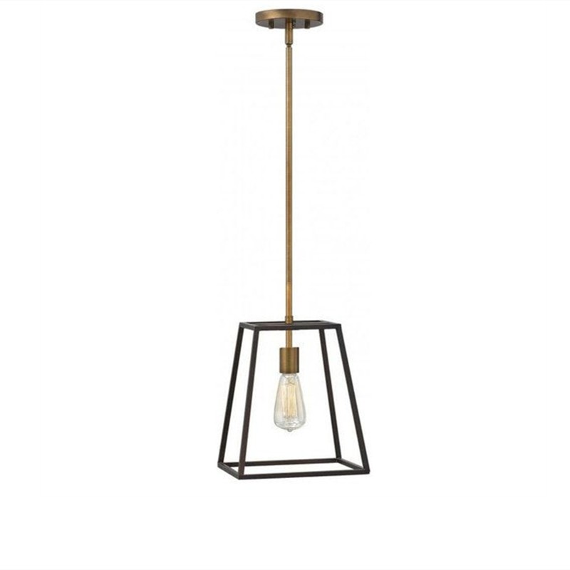 Trapezium Cage Pendant Light
