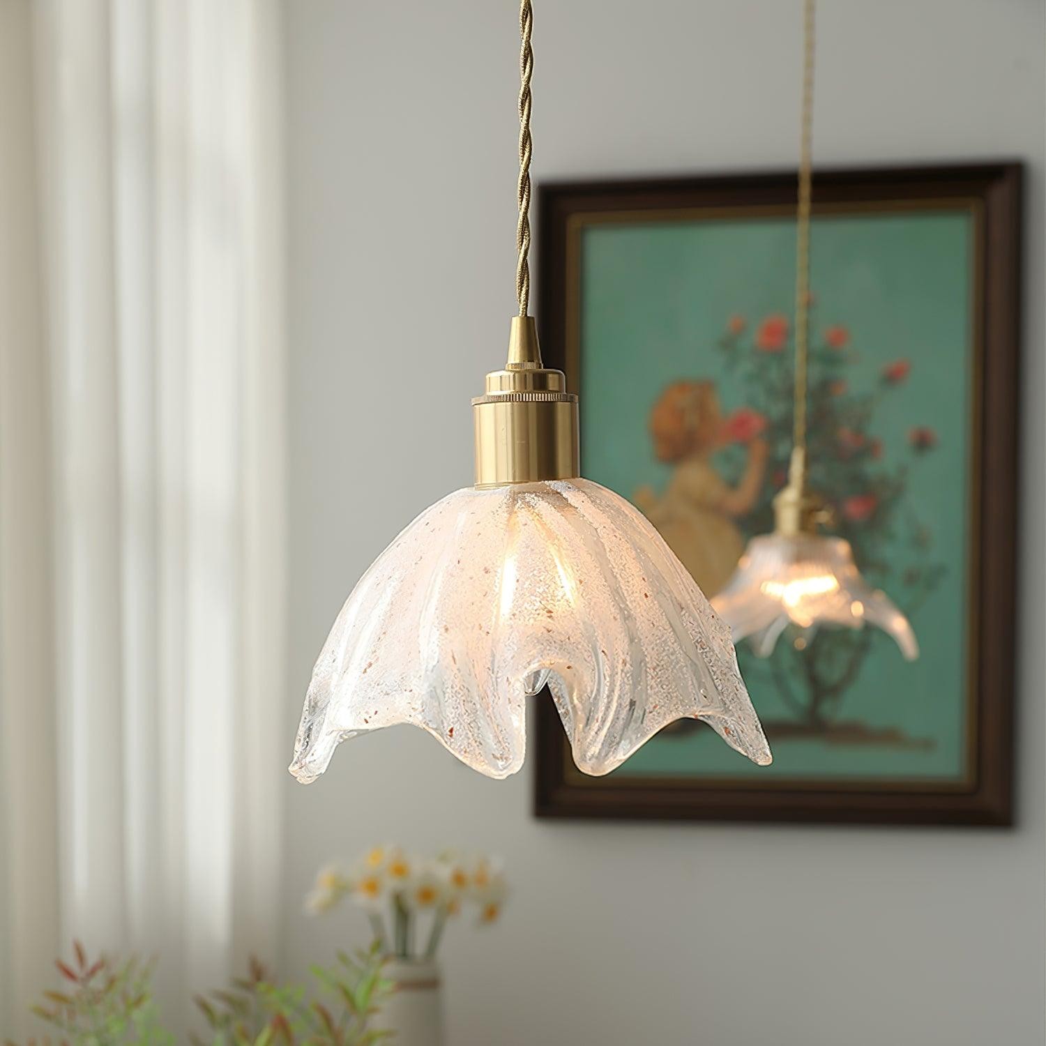 Lotus Crystal Small Pendant Light M539