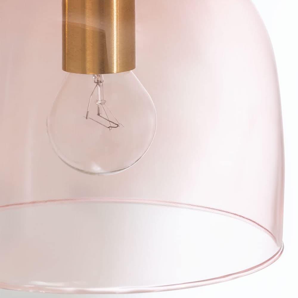 Contemporary Glass Lamp – Soft Glow for Modern Interiors S243