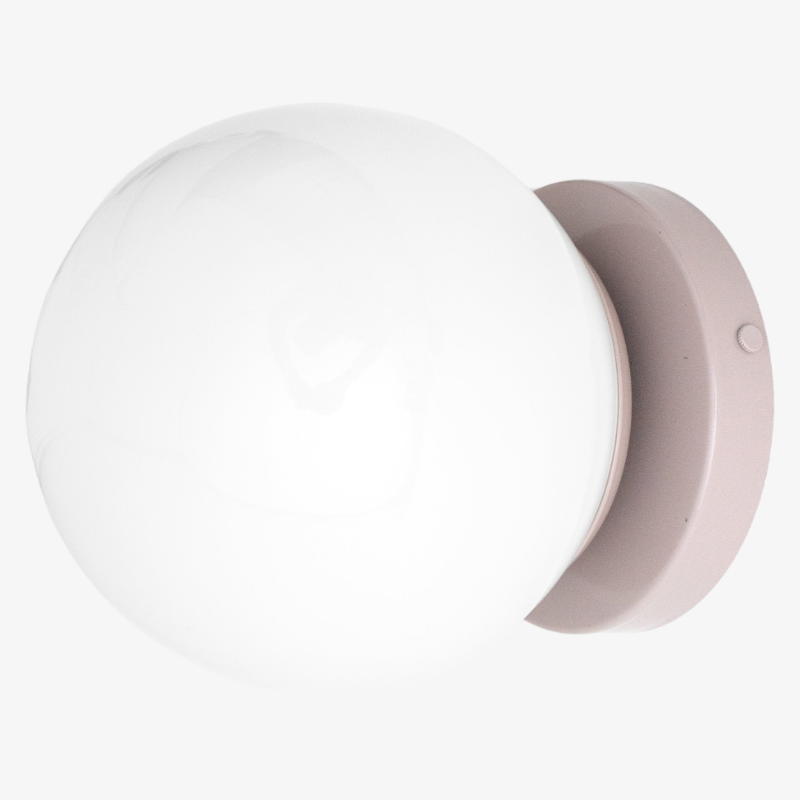 Glorica Glass Globe Wall Sconce - Multi-Color Modern Minimalist Light T359