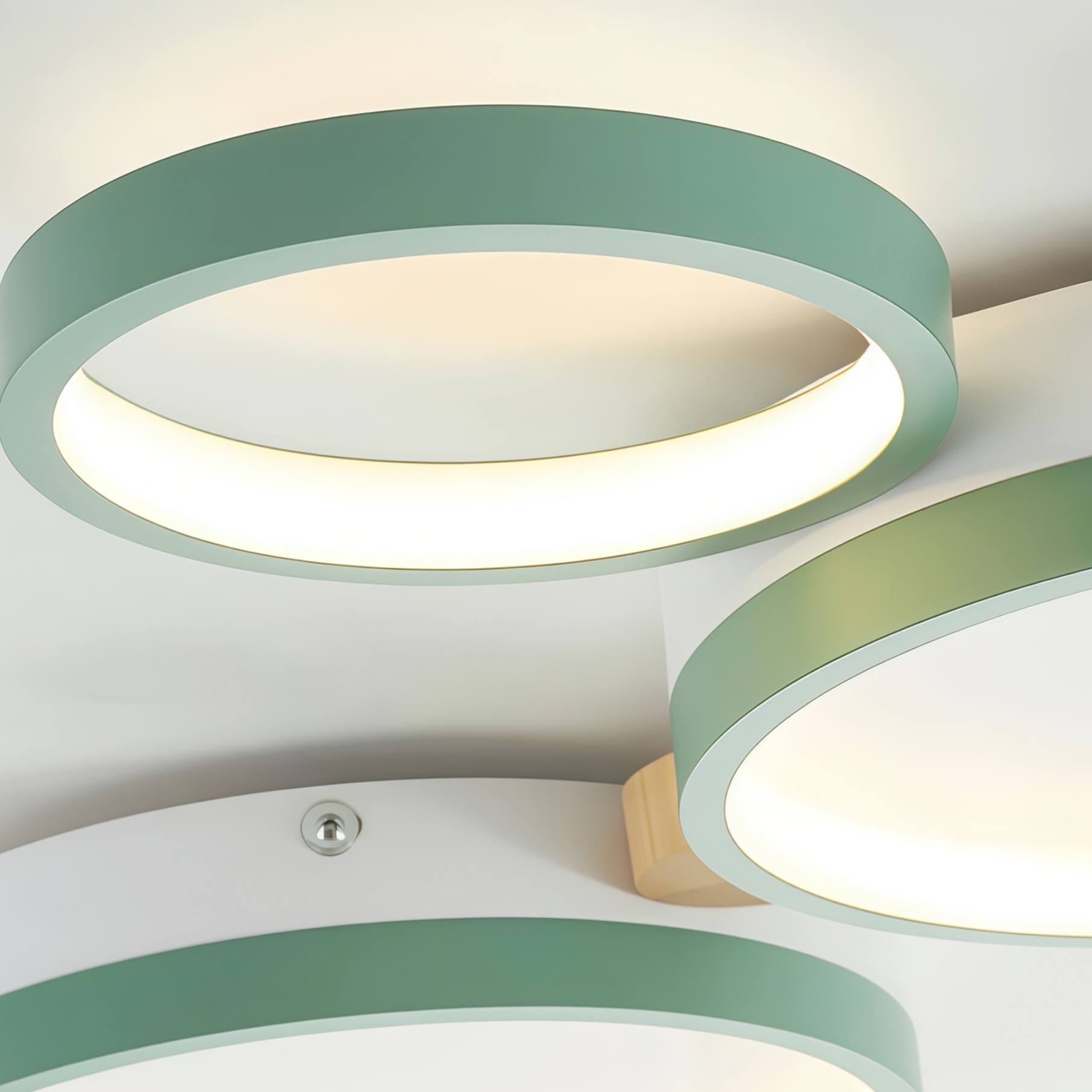 Modern LED Ceiling Lamp - Multi-Branch Design in Nordic Style for Living Room S381