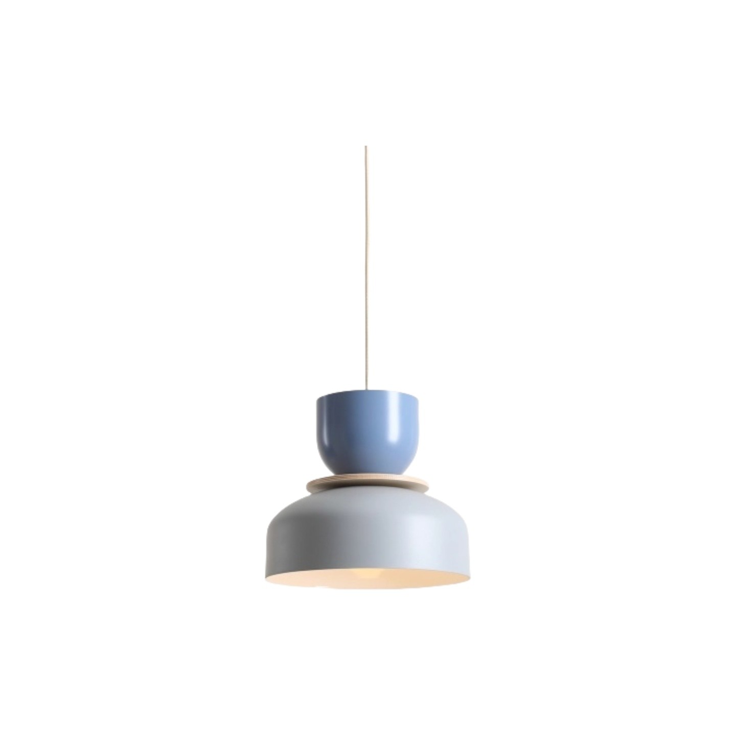 Modern Dual‑Shade Pendant Lamp With Scandinavian Style S227