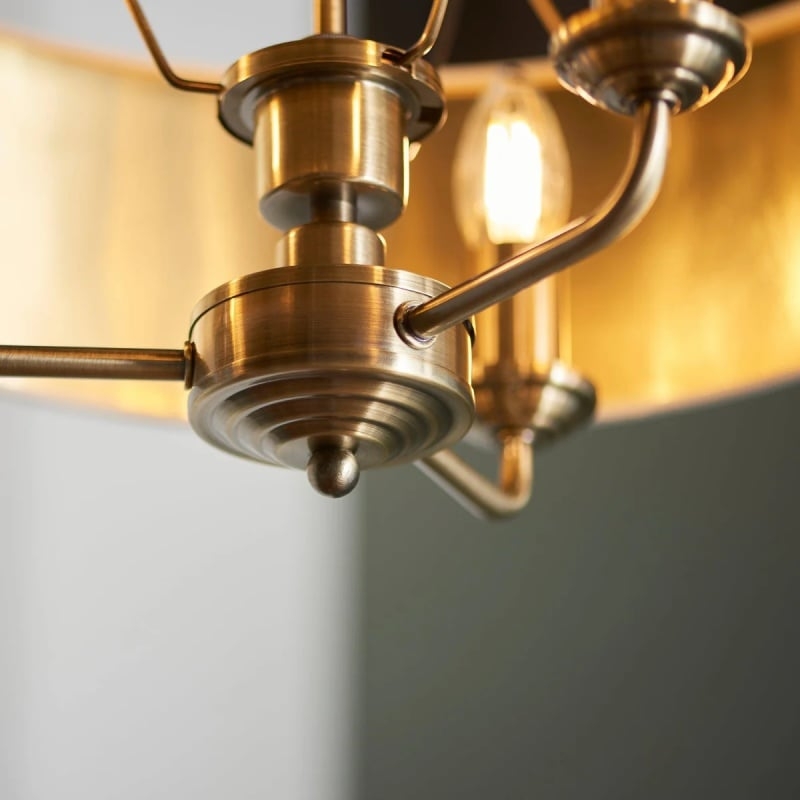 Tela Pendant - Elegant Linen Shades and Classic Dining Room Lighting T667