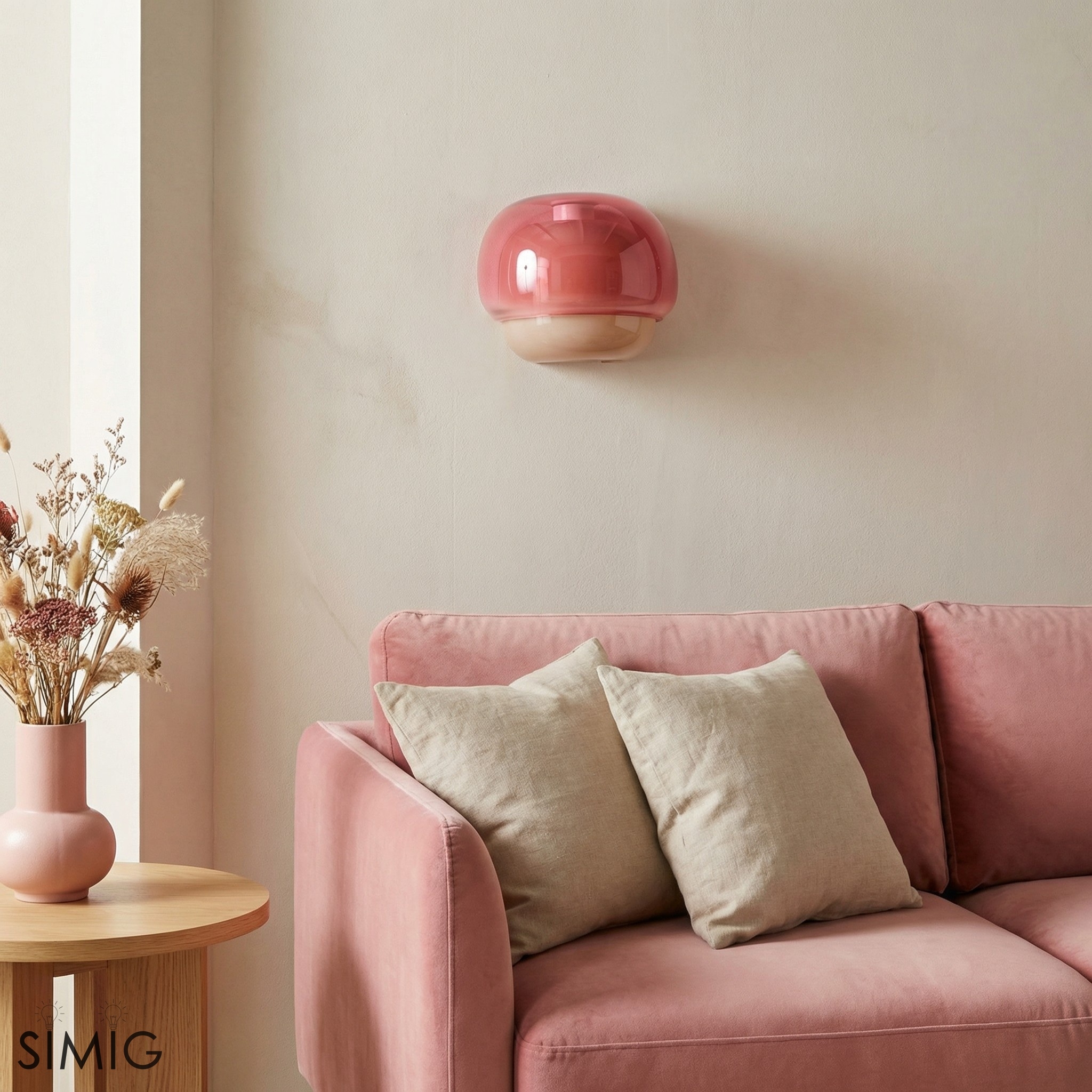 Clinco Double Sphere Glass Sconce ‑ Stylish Ambient Wall Lighting T416
