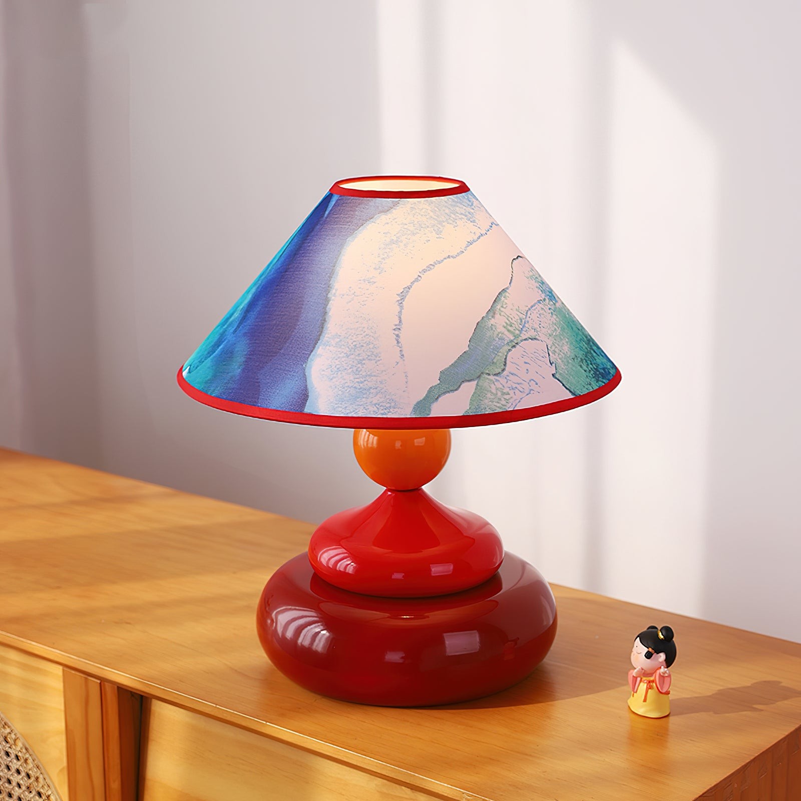 Retro Decorative Colorful Stacked Table Lamp M244